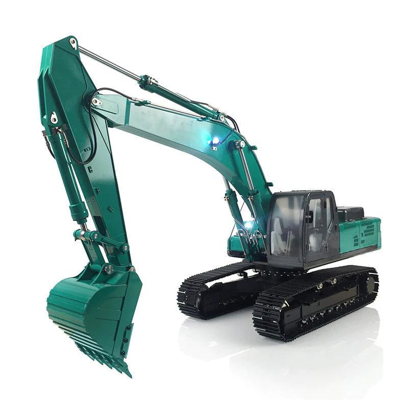 Huina Kabolite 350 Full Alloy Excavator Simulation Hydraulic Excavator High Quality RC Car Toy FUNYAT