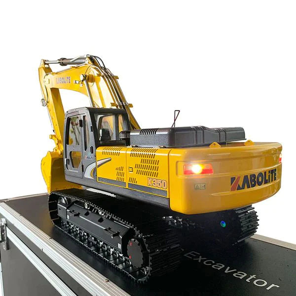 Huina Kabolite 350 Full Alloy Excavator Simulation Hydraulic Excavator High Quality RC Car Toy FUNYAT