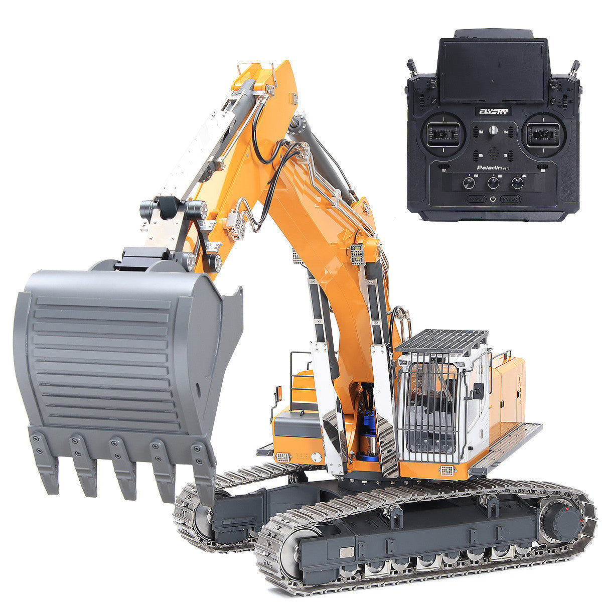 Huina Kabolite 970 Full Alloy Excavator Simulation Hydraulic Excavator RC Car High Quality Toy Gift