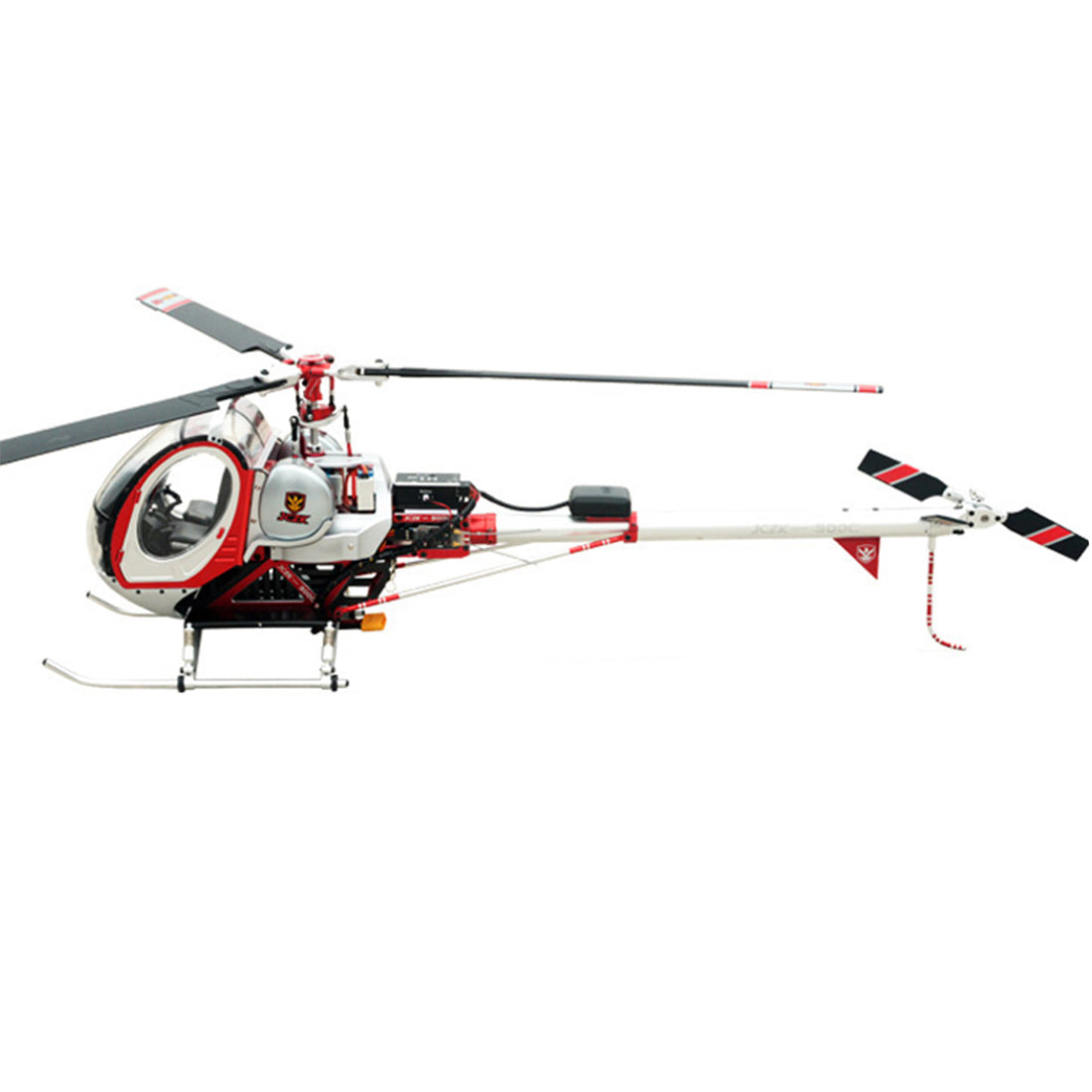 JCZK 300C PRO 2.4G 12CH Flybarless RC Helicopter Model with H1 Smart Flight Control and GPS Positioning (RTF Version)