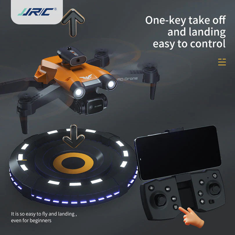 JJRC H106 RC Drone 4 sides Avoid Obstacle WiFi FPV ESC 8K Dual HD Cameras Altitude Hold Foldable RC Quadcopter