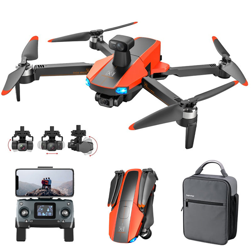 JJRC X22 3-Axis Gimbal Drone GPS 5G WiFi FPV 6K Dual HD Camera Foldable Brushless Obstacle Avoidance Quadcopter