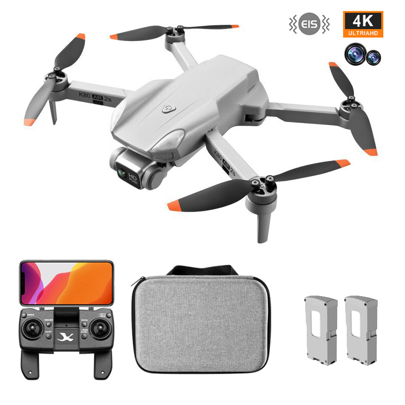 K80Air 2S RC Drone GPS Profesional EIS HD Dual Camera Brushless Motor Foldable Quadcopter