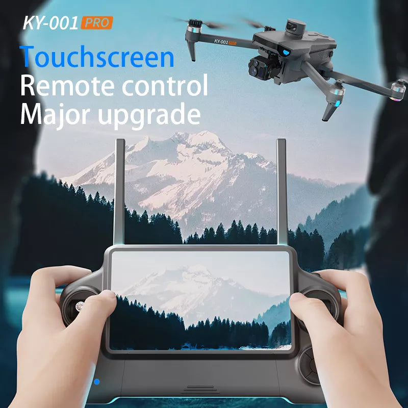 KY001 PRO 3-Axis Gimbal 8K Drone Intelligent Obstacle Avoidance 5G GPS Large size Quadcopter with Screen Remote Control