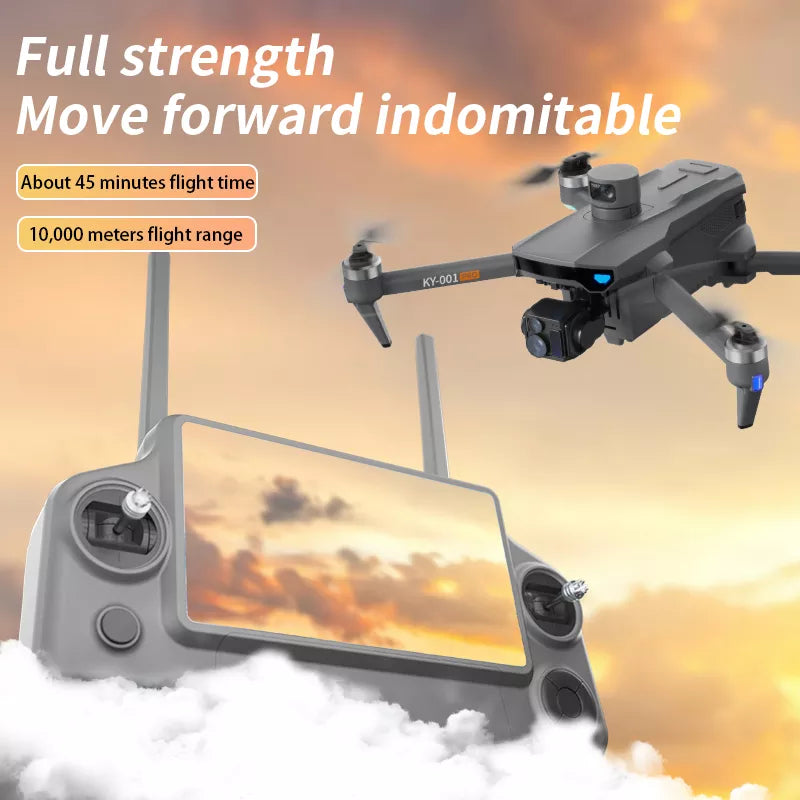 KY001 PRO 3-Axis Gimbal 8K Drone Intelligent Obstacle Avoidance 5G GPS Large size Quadcopter with Screen Remote Control