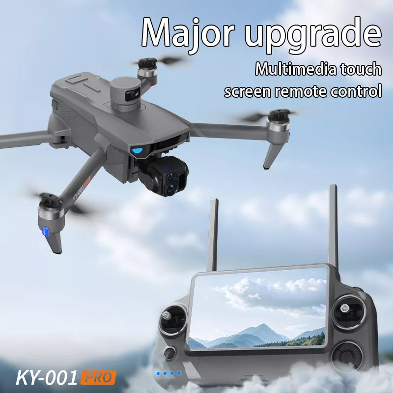 KY001 PRO 3-Axis Gimbal 8K Drone Intelligent Obstacle Avoidance 5G GPS Large size Quadcopter with Screen Remote Control