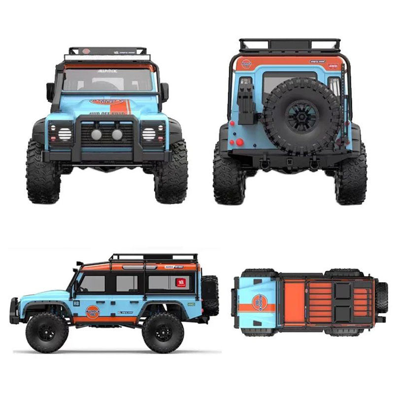 MJX H8H 18 4WD RC Car Brushless Simulation High-speed Off-road Differential Lock High And Low Range Remote Control Car Toy