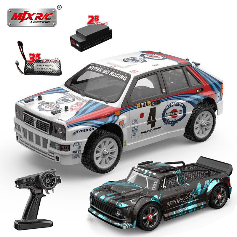 MJX 14301 14302 HYPER GO RC Car 1/14 4WD Brushless Drift Rally Car 2.4G Buggy Metal Chassis Hydraulic Shock Absorber RC Toys