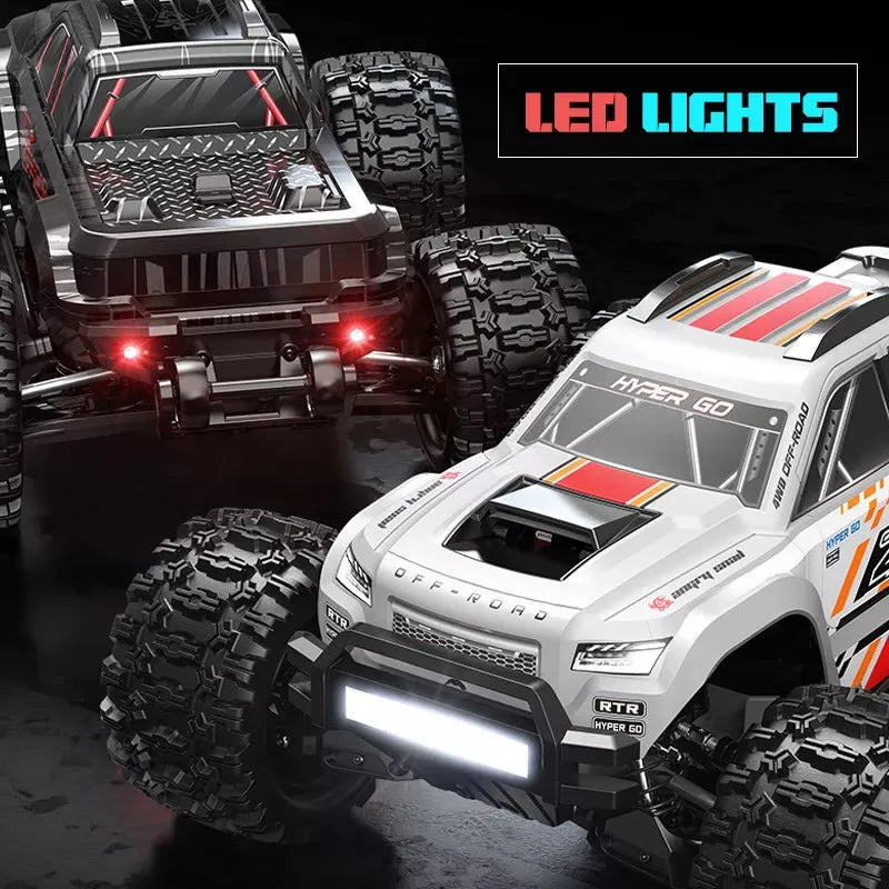 MJX Hyper Go 10208 Monster 4WD RC Car 1/10 80km/h High-Speed All-Terrain RC Truck