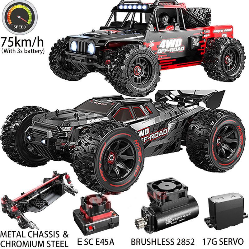 MJX Hyper Go 14209 14210 V2.0 1/14 Waterproof High-Speed Brushless RC Car 4WD Off-Road Racing Electric Truck