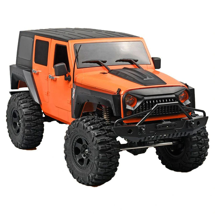 MNRC MN222 4WD RC Car 1/10 Rock Crawler Off-Road Climbing Truck Full Proportional RC Car with LED Light