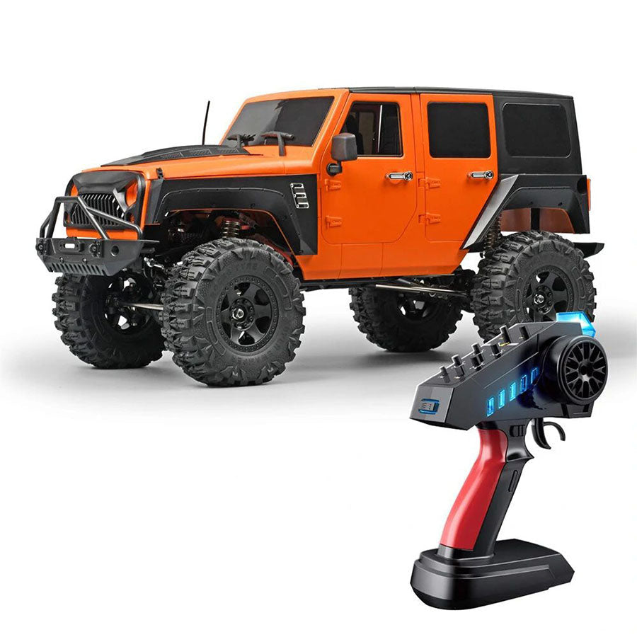 MNRC MN222 4WD RC Car 1/10 Rock Crawler Off-Road Climbing Truck Full Proportional RC Car with LED Light