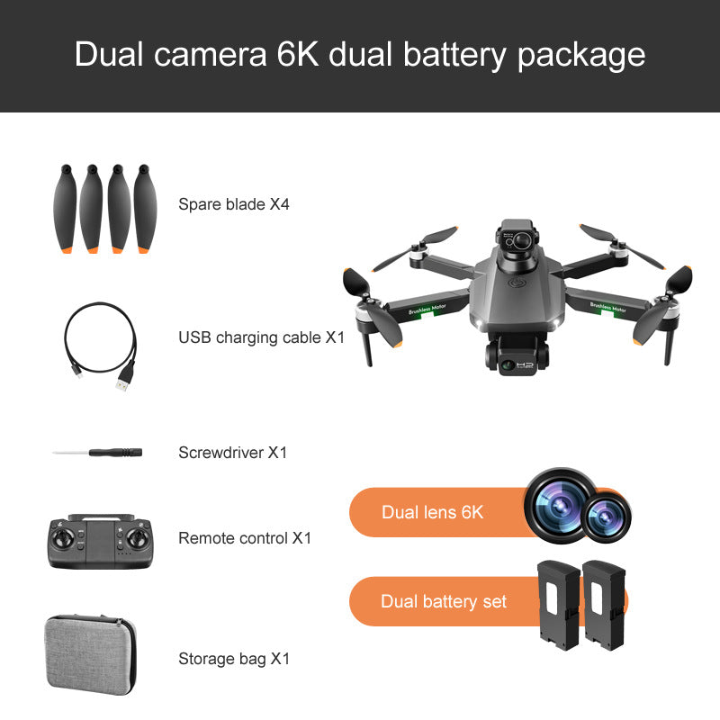 NEW RC Drone RG101 MAX GPS Professional 4K Dual HD Camera FPV 3Km Foldable Quadcopter