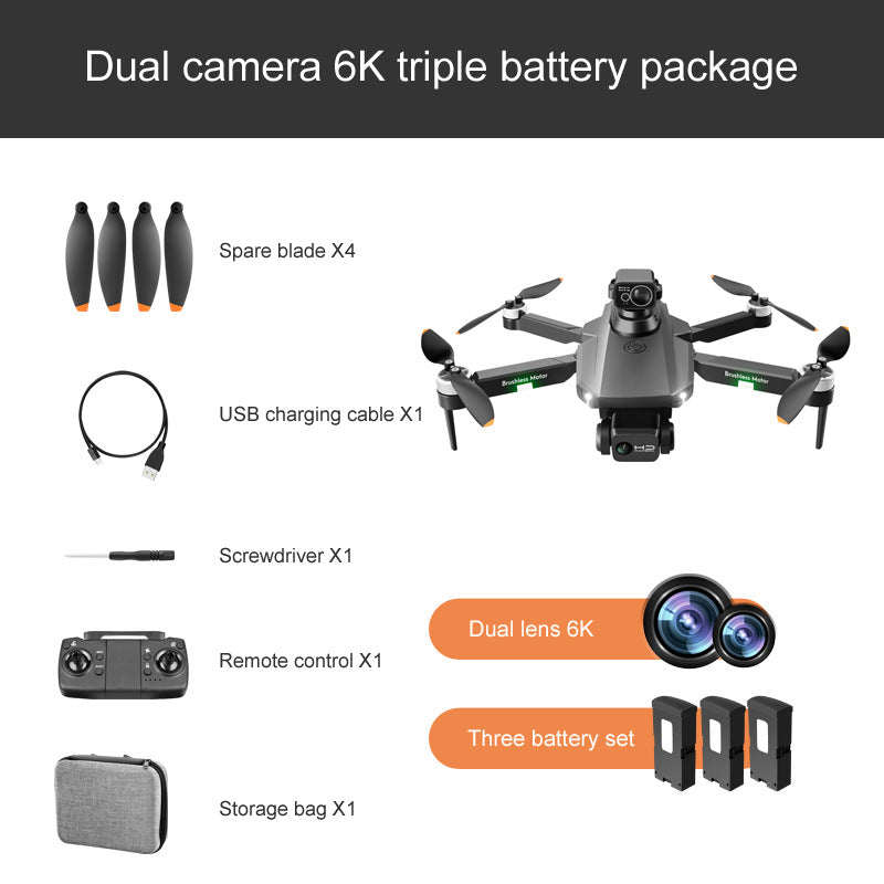 NEW RC Drone RG101 MAX GPS Professional 4K Dual HD Camera FPV 3Km Foldable Quadcopter