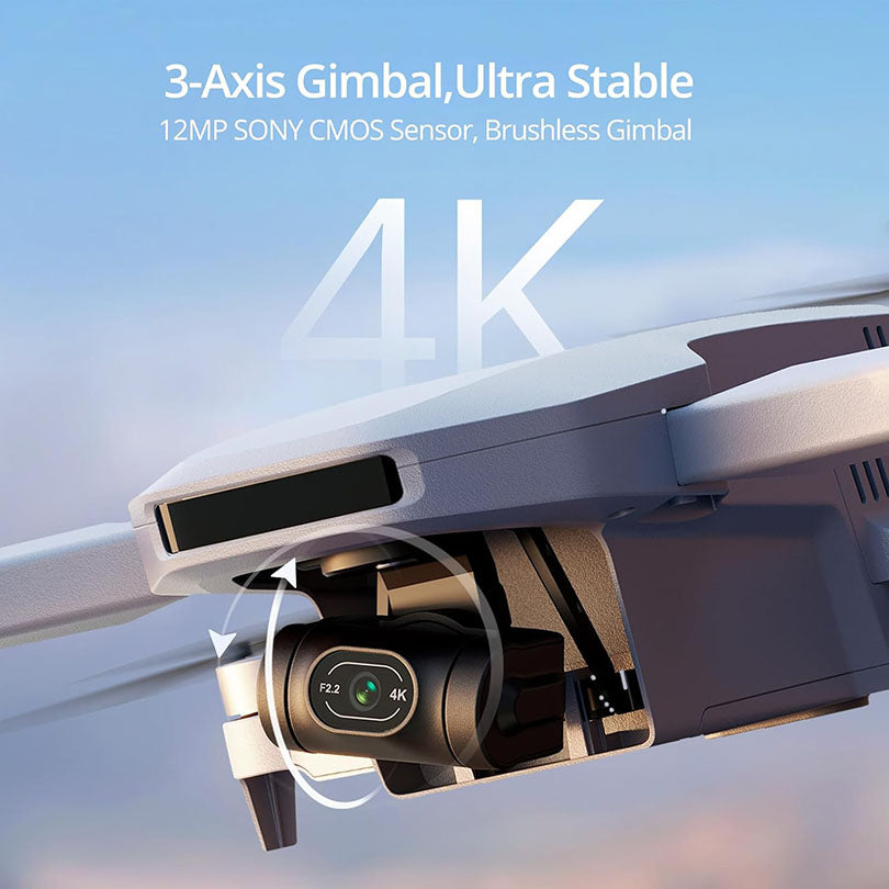 Potensic ATOM 3-Axis Gimbal 4K Drone 249g 6KM Transmission Visual Tracking 4K30FPS GPS Quadcopter