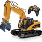 Huina 1570 RC Alloy Excavator Grabbing Machine 1:14 16CH Engineering Car Toy