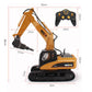 Huina 1560 RC Alloy Excavator Gravel Car 2.4G 1:12 16 Channels RC Car Toys