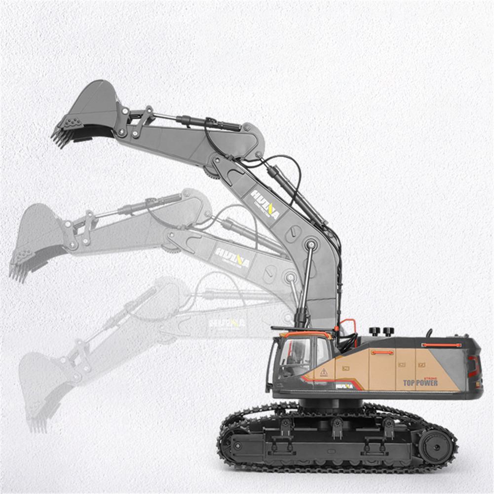 Huina 1592 Alloy Excavator 1:14 22CH RC Car Toys Gift