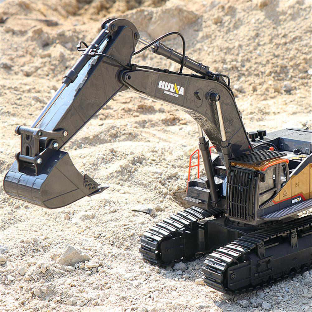 Huina 1592 Alloy Excavator 1:14 22CH RC Car Toys Gift