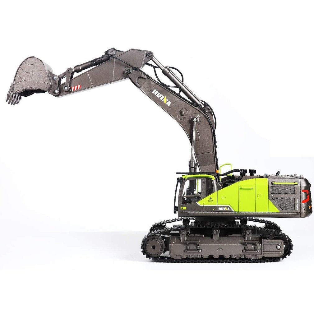 Huina 1593 Alloy Excavator 1:14 22CH 2.4GHz RC Engineering Car Toy