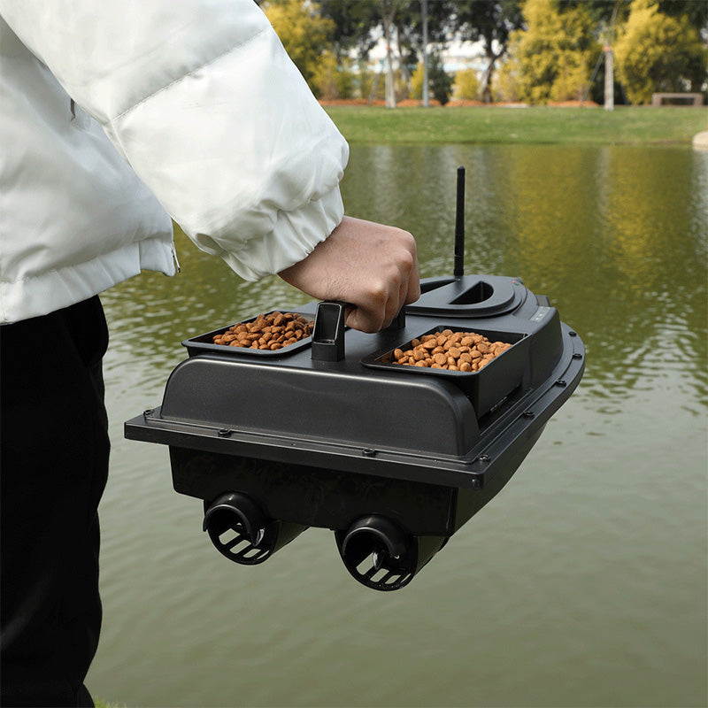 RC Bait Boat V700 GPS 500M Auto Driving Auto Return Hoppers Load 2KG With Steering Light For Fishing Cast Fishing Net