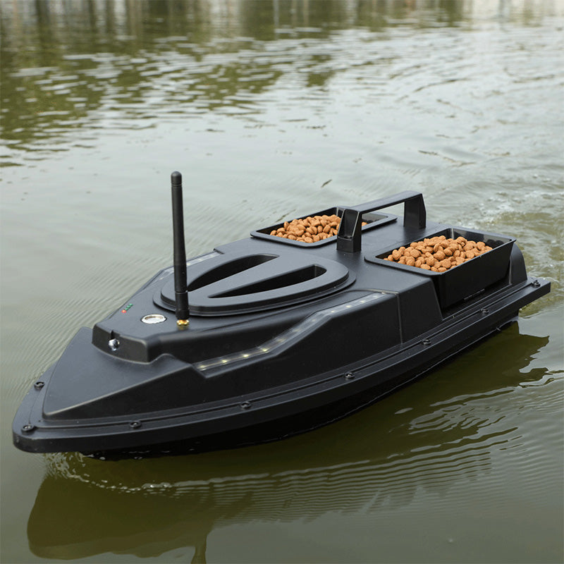 RC Bait Boat V700 GPS 500M Auto Driving Auto Return Hoppers Load 2KG With Steering Light For Fishing Cast Fishing Net