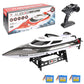 RC Boat HJ809 High Speed RC Fishing Trawler Boat 40 KM/H 2.4GHz Capsizing Reset Anti jamming Protection