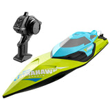 RC Boat High Speed 70KM/H 50CM Large SpeedBoat Waterproof Capsize Reset Racing Boat Toy Gift