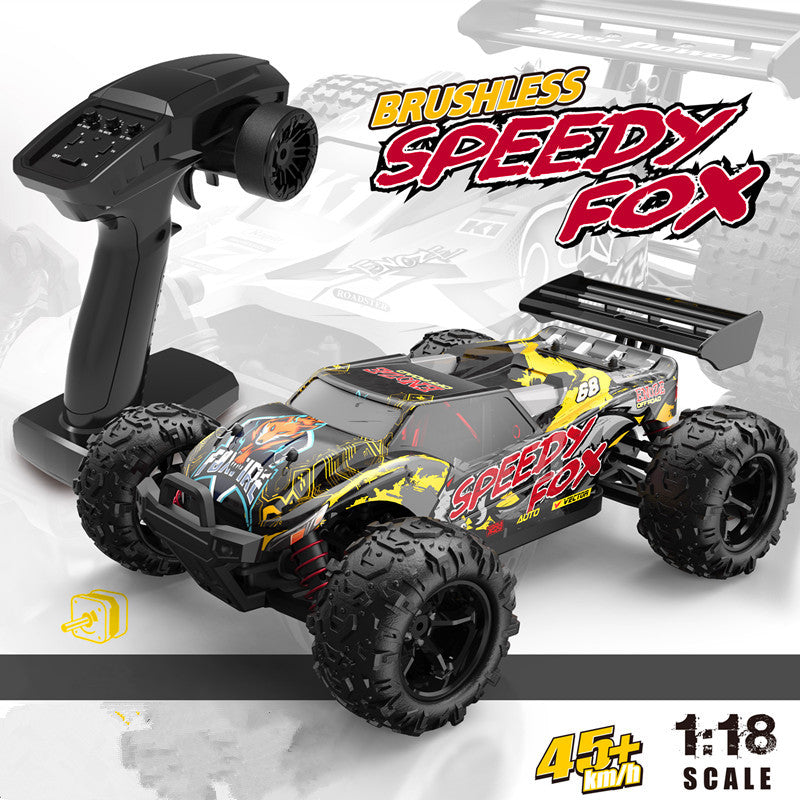 RC Car Brushless Motor 4WD High Speed Off-Road Truck 1/18 Big Foot Climbing Drift Car