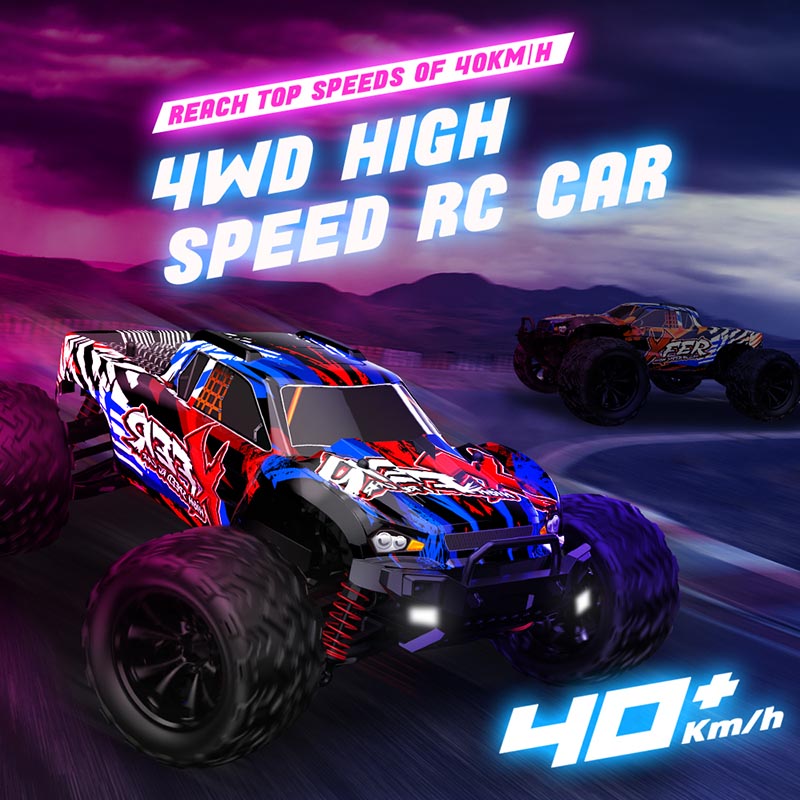 RC Car 1:16 Full-Scale High-Speed Car Dual Motor Off-Road Climbing 4WD Waterproof drift RC Car