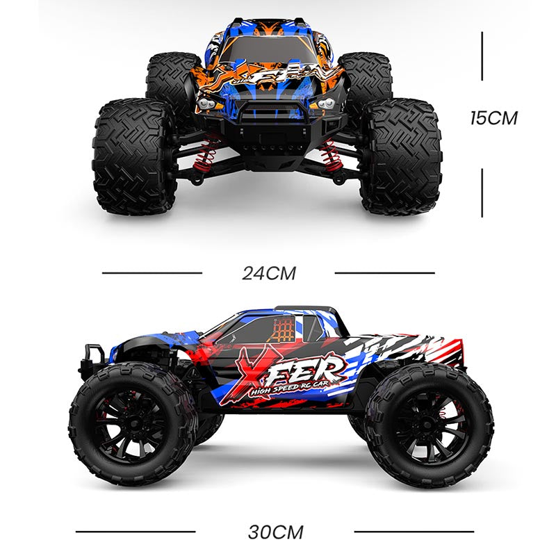 RC Car 1:16 Full-Scale High-Speed Car Dual Motor Off-Road Climbing 4WD Waterproof drift RC Car