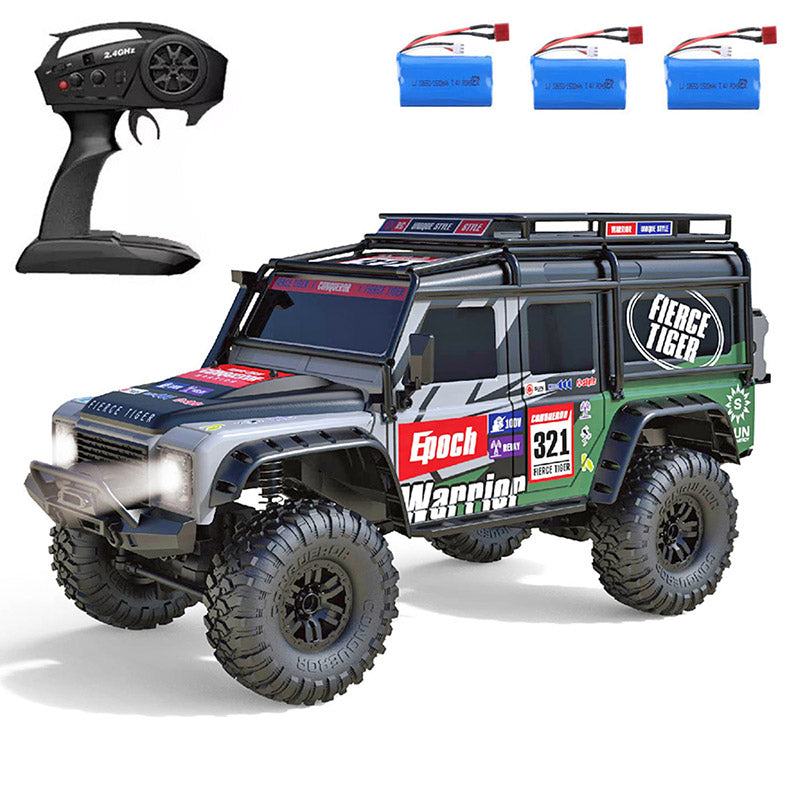 RC Car HB ZP1006 ZP1008 1/10 4WD Off-Road Truck Rock Crawler LED Light RTR Off-Road Truck