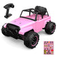 RC Car Pink 1:18 Full-Scale High-Speed Car Off-Road Climbing 4WD Waterproof drift RC Car FUNYAT