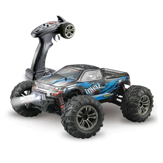 RC Car XLH Q90/9135 1:16 2.4G 4WD 52km/h High Speed Brushless Motor Off-Road RC Car LED Light RTR Car