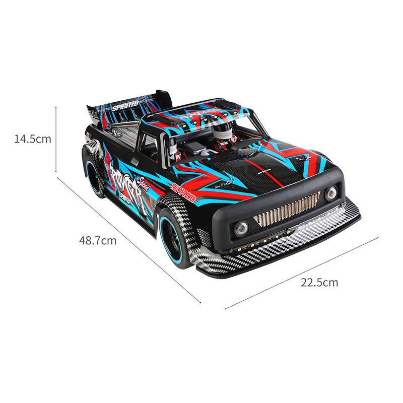 RC Drift Car Wltoys 104072 High Speed 60 KM/H 4WD RTR 1/10 2.4G Brushless  RC Car