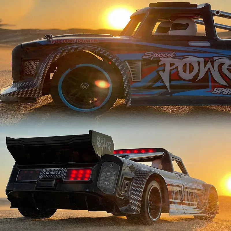 Wltoys 104072 1/10 Scale 4WD Brushless RC Drift Car 60km/h High Speed Metal Chassis RTR - rc car,rc truck | FUNYAT