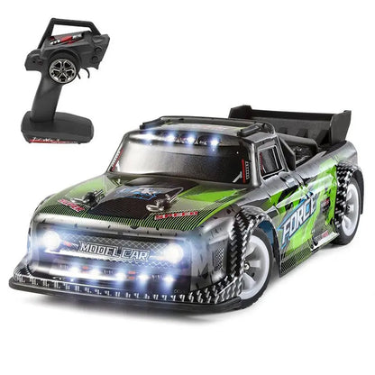 Wltoys 284131 1/28 Scale 4WD RC Drift Car Metal Chassis LED Light Short Course Truck RTR 3 Battery - rc car,rc truck | FUNYAT