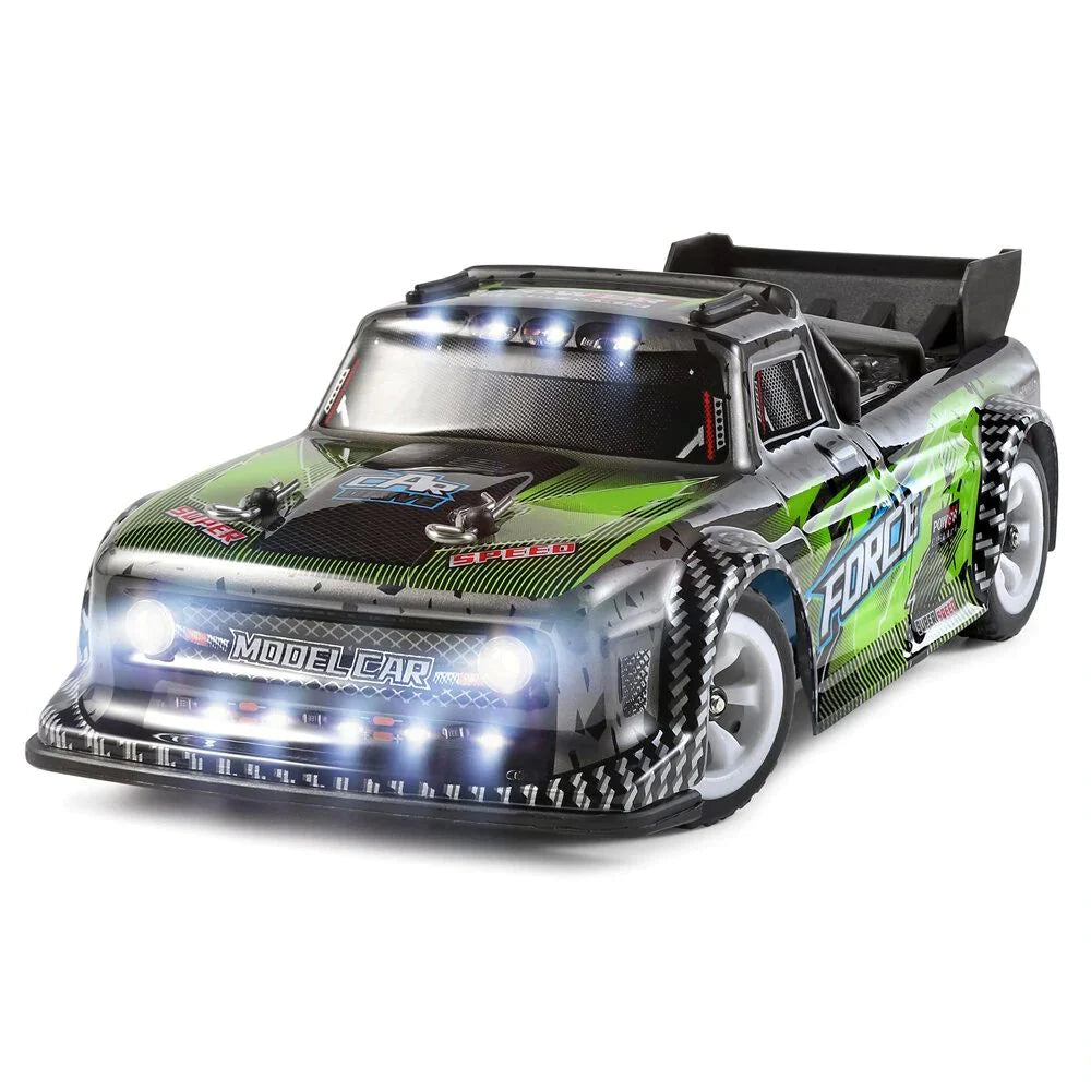 RC Drift Car Wltoys 284131 RTR 1/28 2.4G 4WD Short Truck Metal Chassis with LED Light