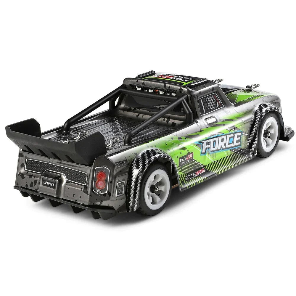 RC Drift Car Wltoys 284131 RTR 1/28 2.4G 4WD Short Truck Metal Chassis with LED Light FUNYAT