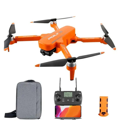 JJRC X17 RC Drone 3-Axis Gimbal 6K HD Camera GPS 5G WiFi Brushless Foldable Quadcopter RTF X17 Orange 1B - drone | FUNYAT