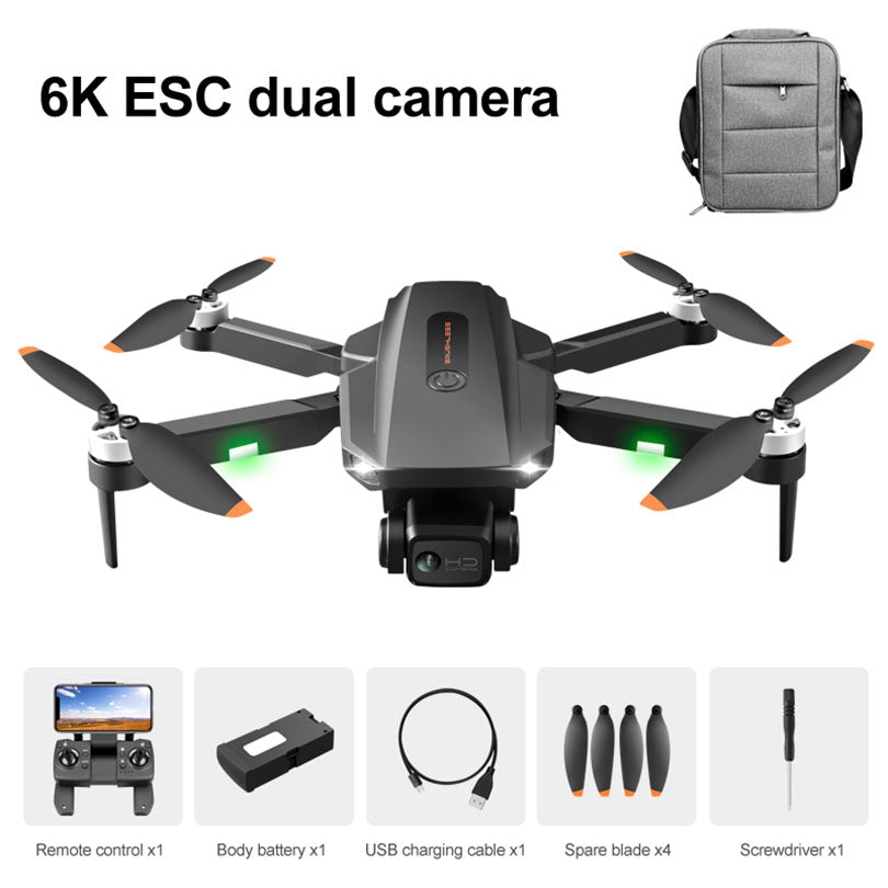 RC Drone RG101 6K Dual HD Camera 3KM FPV GPS 5G WiFi Brushless Motor Foldable Quadcopter