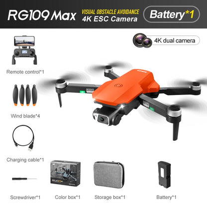 RC Drone RG109 MAX 4K HD Dual Camera GPS 5G WiFi Brushless Motor 360 ° Laser Obstacle Avoidance Quadcopter