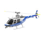 RC ERA C138 Remote Controlled Helicopter 1/33 Scale 6-Channel 2.4G Simulation RC Bell 206 Model Aircraft Perfect Children's Toy RTF