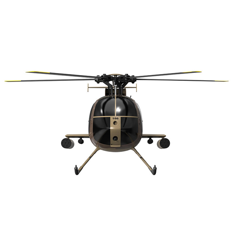 RCERA C189 MD500 Bird RC Helicopter 1:28 TUSK Dual Brushless Simulation 6-Axis Gyro Barometric Altitude Hold Helicopter Toys