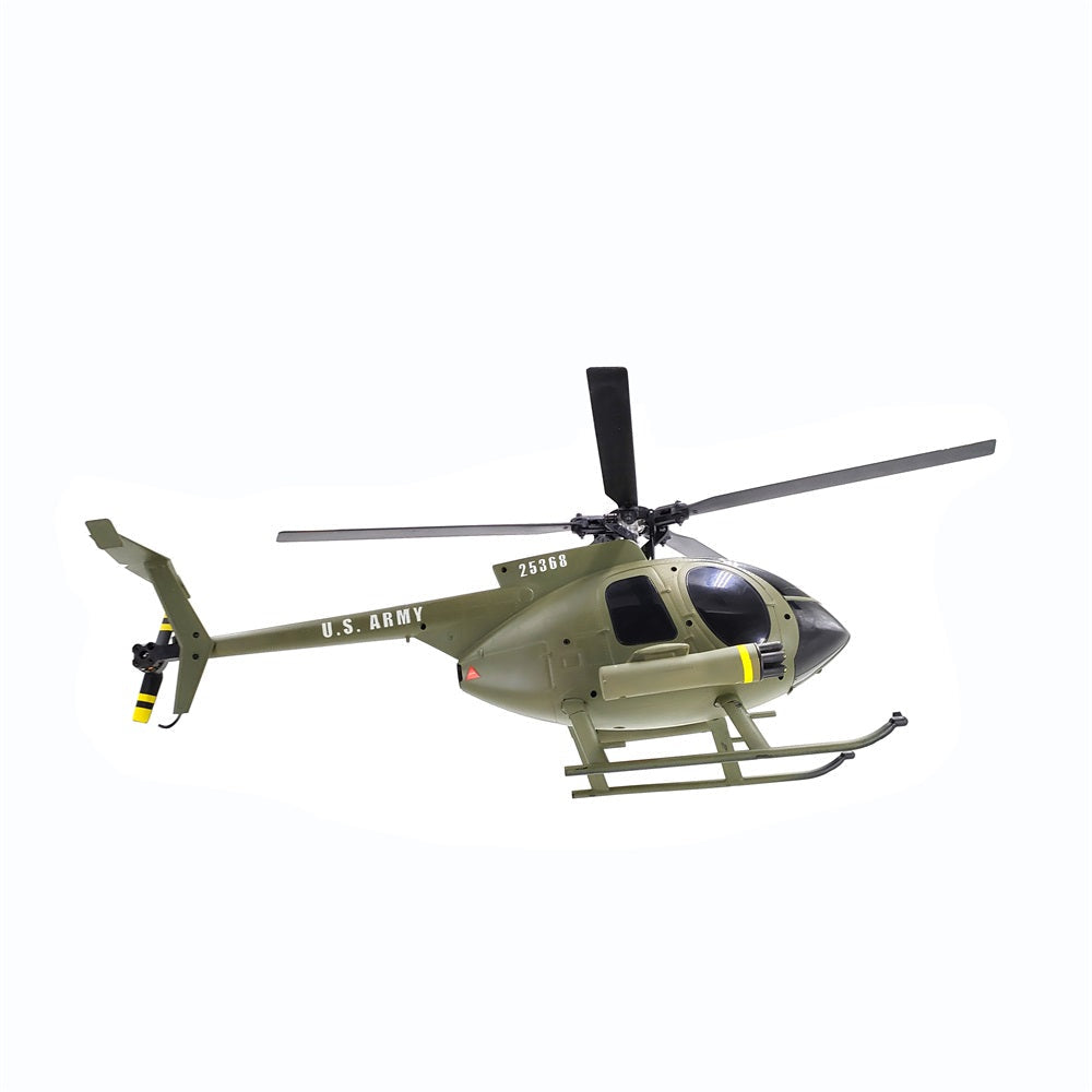 RCERA C189 MD500 Bird RC Helicopter 1:28 TUSK Dual Brushless Simulation 6-Axis Gyro Barometric Altitude Hold Helicopter Toys