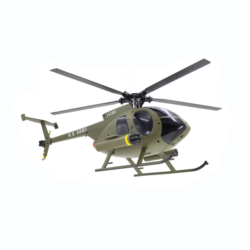 RCERA C189 MD500 Bird RC Helicopter 1:28 TUSK Dual Brushless Simulation 6-Axis Gyro Barometric Altitude Hold Helicopter Toys