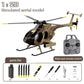 RCERA C189 MD500 Bird RC Helicopter 1:28 TUSK Dual Brushless Simulation 6-Axis Gyro Barometric Altitude Hold Helicopter Toys