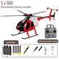 RCERA C189 MD500 Bird RC Helicopter 1:28 TUSK Dual Brushless Simulation 6-Axis Gyro Barometric Altitude Hold Helicopter Toys