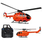 RCERA C186 2.4G 4CH 6-Axis Gyro Air Pressure Altitude Hold 4-Propeller Flybarless RC Helicopter RTF Orange - RC Helicopter | FUNYAT