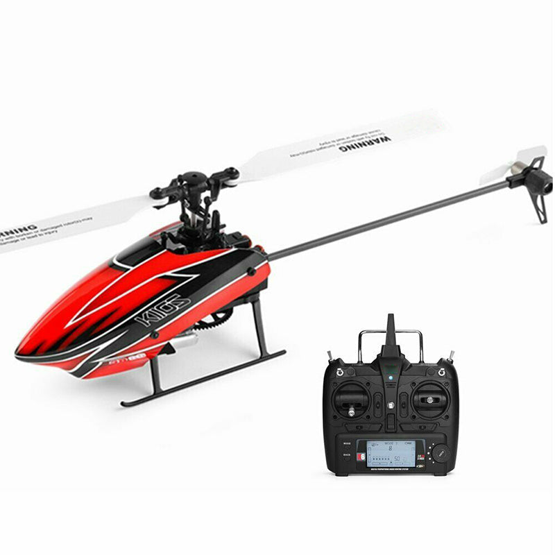 WLTOYS Upgraded XK K110S 2.4G 6CH 3D/6G Brushless Motor Flybarless RC Helicopter